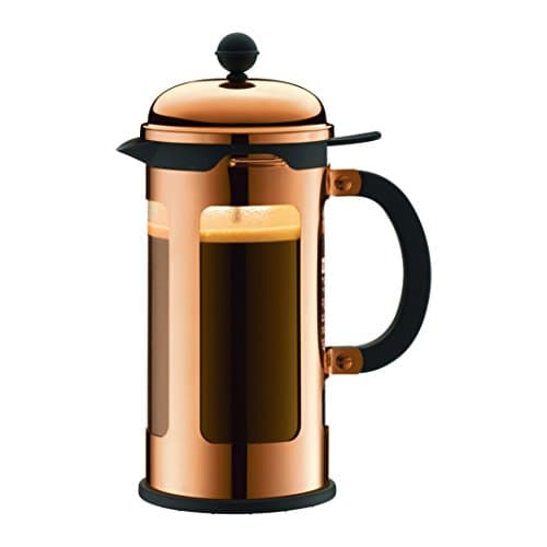 Image of BODUM 11172-18 Chambord 8 Cup French Press Coffee Maker, Copper, 1.0 l, 34 oz