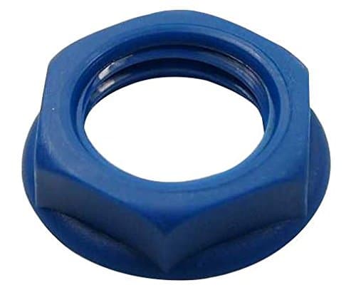 Image of NUT, 6.35MM Jack Socket, Blue, Other Connector Accessories, Qty.10 | CL1412