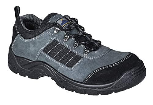 Image of Portwest Steelite Trekker Shoe S1P, Size: 43, Colour: Black, FW64BKR43