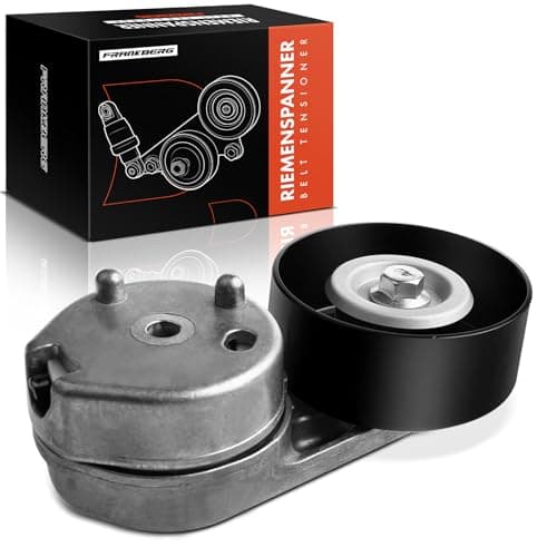 Image of Frankberg Belt Tensioner Belt Pulley Tensioner Compatible with Discovery III L319 R.a.n.g.e R.o.v.e.r Sport L320 2.7 D 4x4 2.7 TD 4x4 Diesel 2004-2013 PQG500250