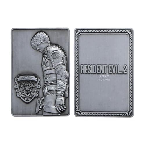 Image of FaNaTtik Resident Evil 2 Merchandise Limited Edition Leon S. Kennedy Metal Collectible