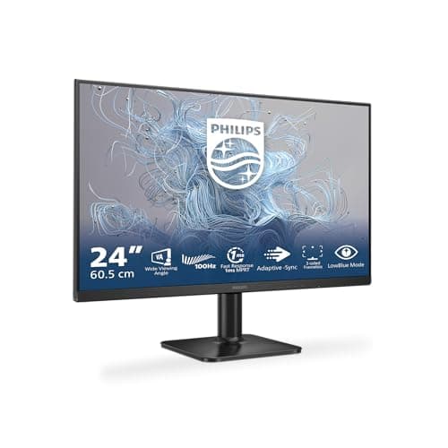 Image of Philips 24E2N1100LB - 24 inch Full HD monitor, adaptive image synchronization (1920x1080, 100 Hz, 1x D-Sub, 1x HDMI 1.4) black