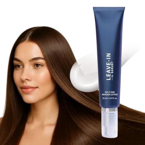 Image of Leave-In Split End Mender - Split Ends Hair Repair- Split End Repair Mender Hair Serum With Flaxseed Extract & Keratin - Lightweight Anti Frizz Hair Serum Care For Split Ends, Dry And Damaged Hair