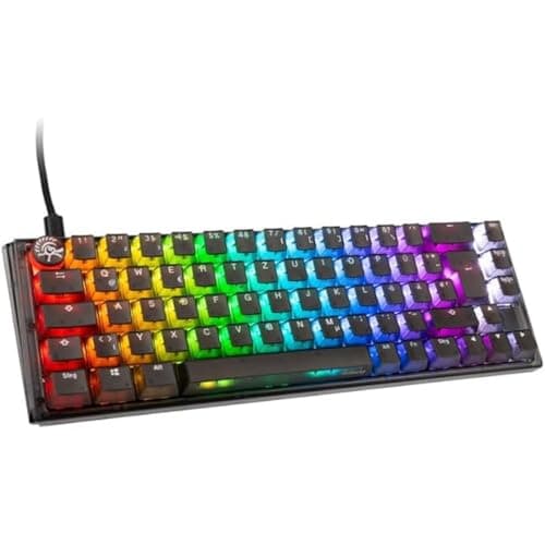 Image of Ducky One 3 Aura Black SF Gaming Tastatur, RGB LED - MX-Blue