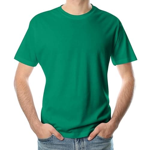 Image of Men T Shirt (UK, Alpha, S, Regular, Regular, Kelly Green)