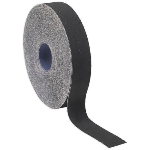 Image of Sealey ER2550150 Emery Roll Blue Twill 25mm x 50mtr 150Grit