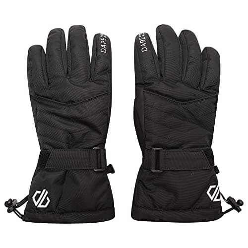 Image of Dare 2b Womens Acute Ski Gloves, Black, XS, Ared 5000, DWR Finish