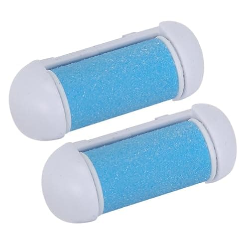 Image of Sunicon 2 Pcs Foot File Roller Head Replacement Electric Peeling Pedicure Callus Remover Accessories