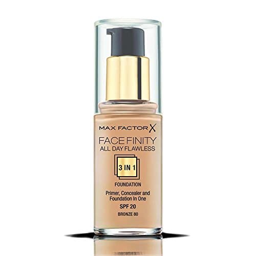 Image of Max Factor Facefinity 3-In-1 All Day Flawless Foundation, SPF 2, Bronze 8, 3 ml