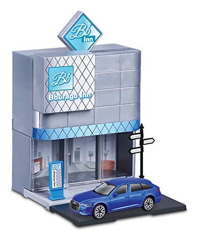 Image of Bburago STREET FIRE CITY HOTEL Playset with