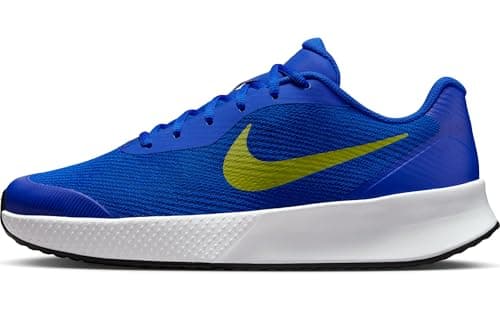 Image of Nike Vapor Lite 3 Tennis Shoes for Hard Court (Men's) FZ2155, Racer Blue White Black Lightning, 10 UK