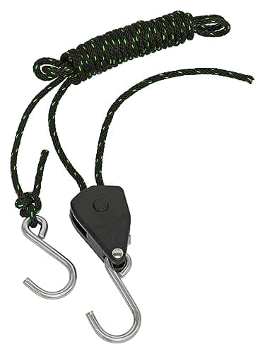 Image of Sealey Ratchet Parts Hanger/Tie Down 2m with S-Shaped Hooks - Pack of 2 - VS0118