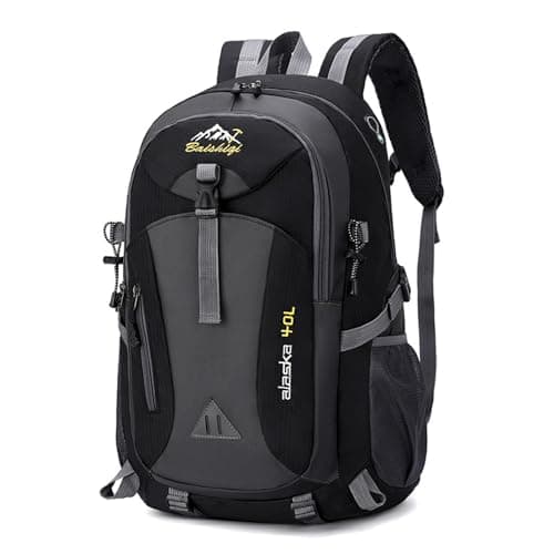 Image of Wffeila 40L Large Capacity Multifunction Backpack, Men Women Hiking Backpack,School/Trekking/Hiking/Camping/Travel/Fishing/Climbing/Mountaineering/Alpinism or Daily Use
