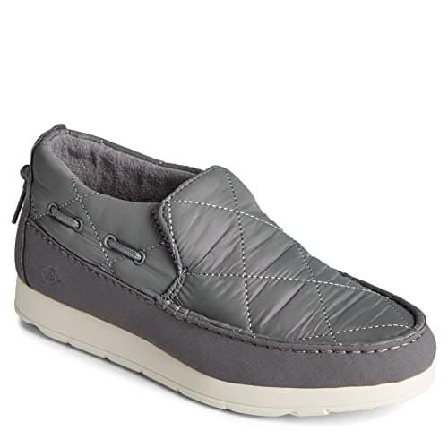 Image of Sperry Women's Moc-Sider Moccasin, Grey Nylon, 6 UK