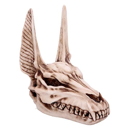 Image of Nemesis Now D4736P9 Anubis Skull Figurine 17cm, Resin, Taupe, One Size