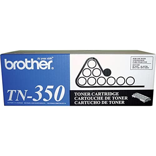 Image of Brother Black Toner Cartridge Compatible Laser Ink Toner Cartridge (2,500 Pages)