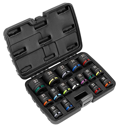 Image of Sealey Impact Socket Set 16pc 1/2”Sq Drive - AK5625M