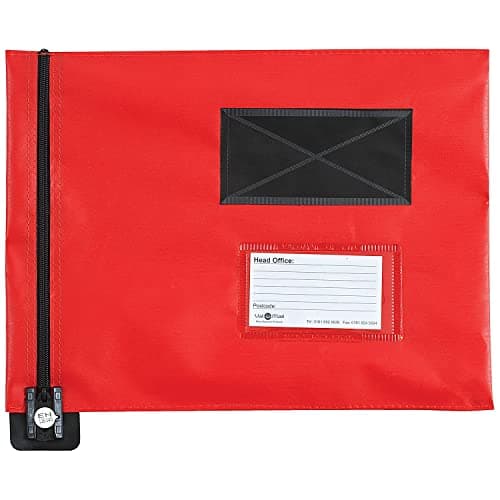 Image of GoSecure Flat Mailing Pouch 286x336 mm Red FP7R