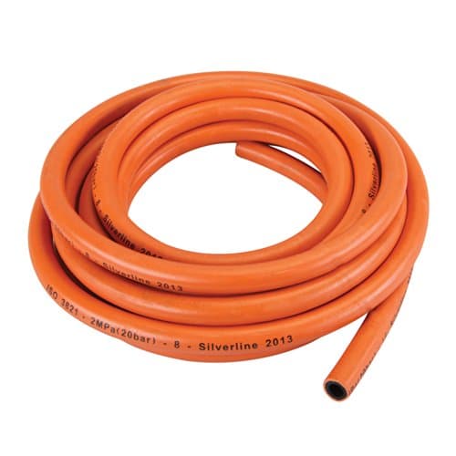 Image of Silverline 384964 Gas Hose without Connectors - 5 m