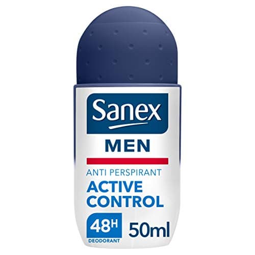 Image of Sanex Active Control - Men's Roll-on Deodorant - 50 ml - Pack of 2