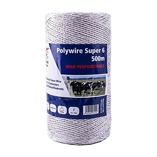 Image of Fenceman Polywire 6 Strand 500M, Grey, One Size