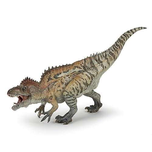 Image of Papo - Realistic Acrocanthosaurus Figure Toy for Kids - Ages 3+ - Dinosaurs Collection - Educational Play Prehistoric Species - Gift Idea Toy for Girls and Boys - 28 Cm