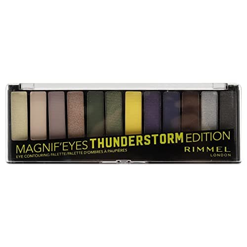 Image of Rimmel London Magnif Eyes Contouring Palette - 010 Thunderstorm Edition For Women 0.5 oz Eye Shadow