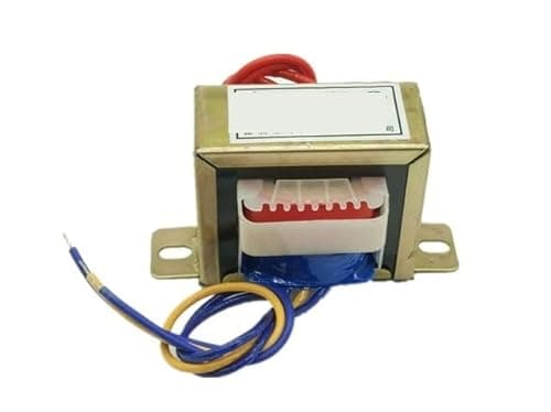 Image of ZDVHOMCB AC 12V output voltage 15W EI copper core input 380V Single V 2 line 50Hz Copper power transformer single/dual voltage
