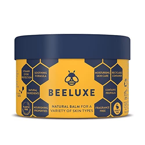 Image of Beeluxe Multi-Purpose Moisturising Skin Balm 50ml, For Dry, Sensitive & Normal Skin, Suitable for Babies, Children & Adults, Natural Ingredients, Cruelty Free