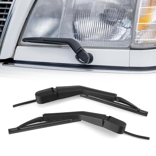 Image of GEARMONSTER Wiper Arm Main Headlight, Set of 2 Headlight Wiper Arm Headlight Wiper for M-ercedes-Benz W124 W126 W140 Front Right Left Set