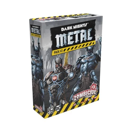 Image of CMON Zombicide Dark Nights Metal Pack #2 | Set of Justice League Miniatures Compatible with Zombicide 2nd Edition Game for Adults | Ages 14+ | 1-6 Players | Average Playtime 60 Minutes | Made