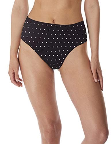Image of Freya Jewel Cove AS7236 High Waist and Leg Bikini Brief Black BLK M CS