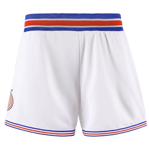 Image of Women Lola Shorts Squad Basketball Jersey Bunny 90s Space Movie Athletic Shorts White XS-XXL, White, S