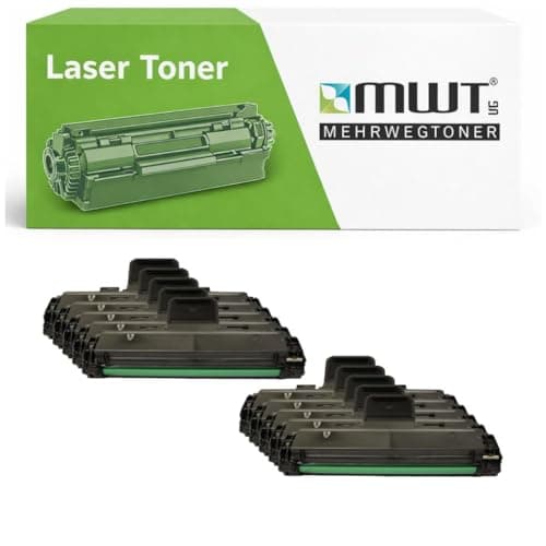 Image of Mehrwegtoner Toner 10x Compatible with Xerox Workcenter PE220 Replaces 013R00621 PE220 Black with 15% More Performance