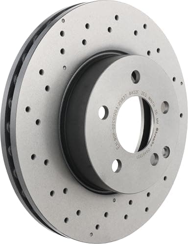 Image of Brembo 09.A613.51 Front UV Coated Brake Disc - Set of 2