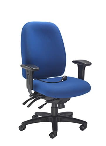 Image of Office Hippo Heavy Duty Ergonomic Office Chair with Back Support, Desk Chair, Back, Seat & Forward Tilt Controls, Lumbar Support Office Chair, Computer Chair Helps Alleviate Back Pain - Royal Blue