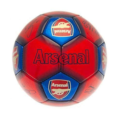 Image of Arsenal Fc Skill Ball Football Size 1 Skills Gift 100% Official Signature Signed