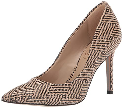 Image of Sam Edelman Women's Hazel Pump, Natural Black, 3 UK