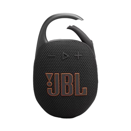 Image of JBL Clip 5 Ultra-Portable Bluetooth Speaker with Integrated Carabiner, Big JBL Pro Sound, PlaytimeBoost, Waterproof Design and 12-Hour Playtime, Black