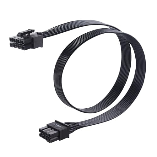 Image of Cable Matters 8 Pin GPU Power Cable - 60cm, 8Pin PSU(EPS/ATX) Male to 6+2Pin PCIe/GPU Male Cable, Graphics Card Power Cord, Compatible with Corsair Type 3 and Type 4, Not for EVGA PSU