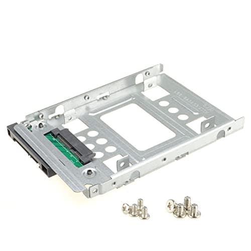 Image of DSLRKIT 2.5" SSD to 3.5" SATA Hard Disk Drive HDD Adapter Caddy Tray CAGE Hot Swap Plug