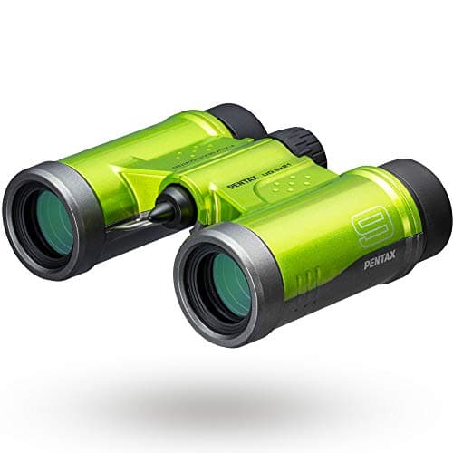 Image of Pentax 61813 Binoculars UD 9x21 - Navy A bright and clear field of view, lightweight body with roof prism, Fully Multi-Coated optics, 9x magnification, ideal for concerts, sports, travelling , Green