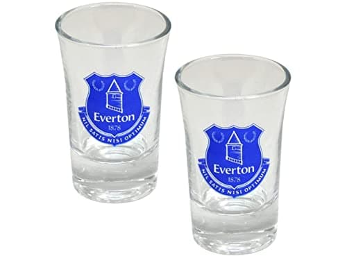 Image of Everton F.C. 2pk Glass Shot Glass Set