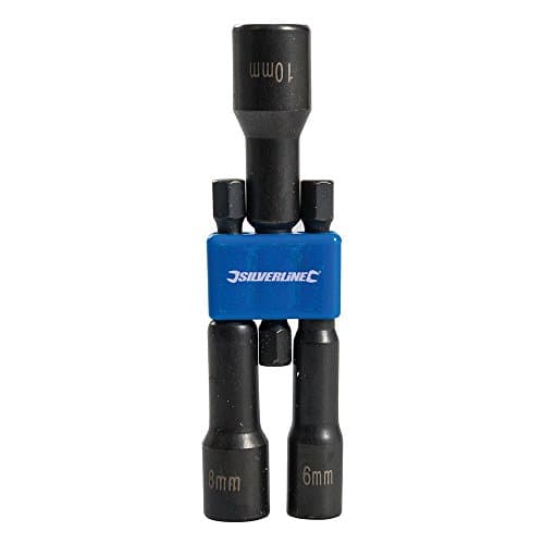 Image of Silverline 987785 Magnetic Nut Driver Set 3pce 6, 8 and 10 mm