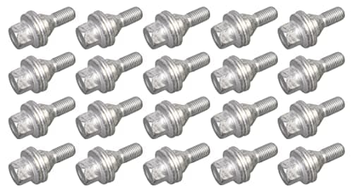 Image of febi bilstein 26590 20 Wheel Bolts M12 x 1.5 SW17 mm Taper Seat