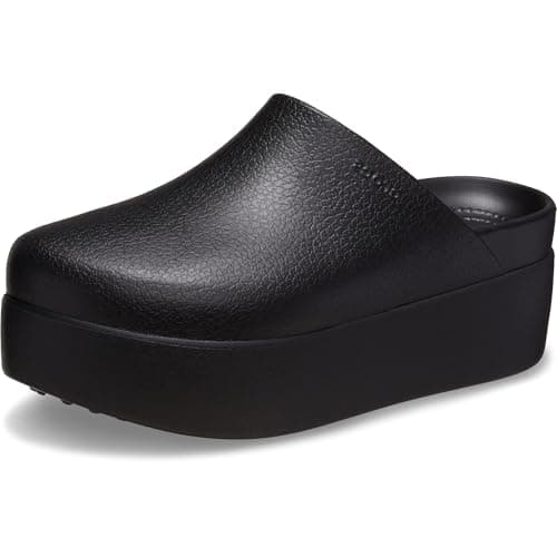 Image of Crocs, Women, Dylan Platform Clog, Black, 4 UK Women
