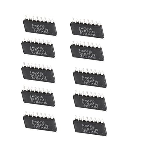 Image of Jekewin 10PCS 74HC595D 8-Bit Shift Registers with 3-State Output Registers SOP-16