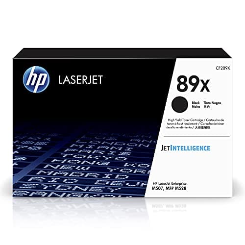 Image of HP CF289X 89X High Yield Original LaserJet Toner Cartridge, Black, Single Pack