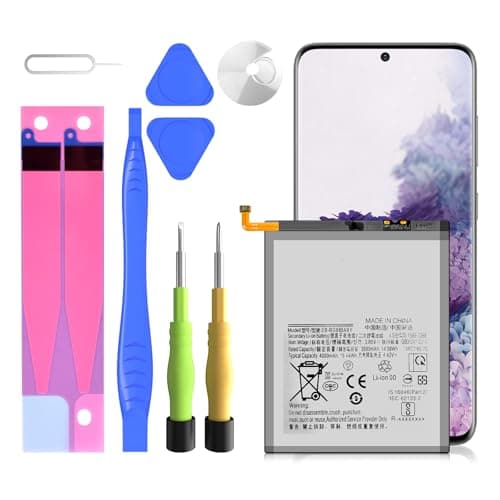 Image of Battery for Galaxy S20,4000mAh Li-Polymer Battery EB-BG980ABY Replacement for Samsung Galaxy S20 SM-G980 SM-G980F with Screwdriver Tool Kit