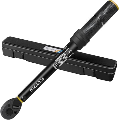 Image of Uharbour 1/4" Torque Wrench 3-25 Nm, Bike Torque Wrench with 72-Tooth Dual-Directional Ratchet, 0.1 Nm Micro Adjustment, ±3% Accuracy & Calibration Certificate